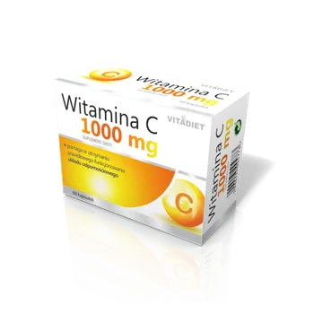 Witamina C 1000 mg, suplement diety, 60 kapsułek 