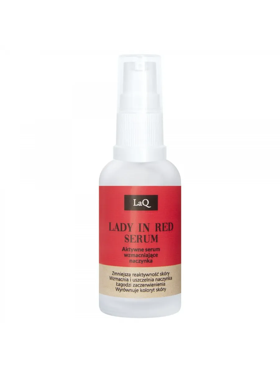 LAQ Serum nawilżająco-łagodzące LADY IN RED SERUM, 30 ml