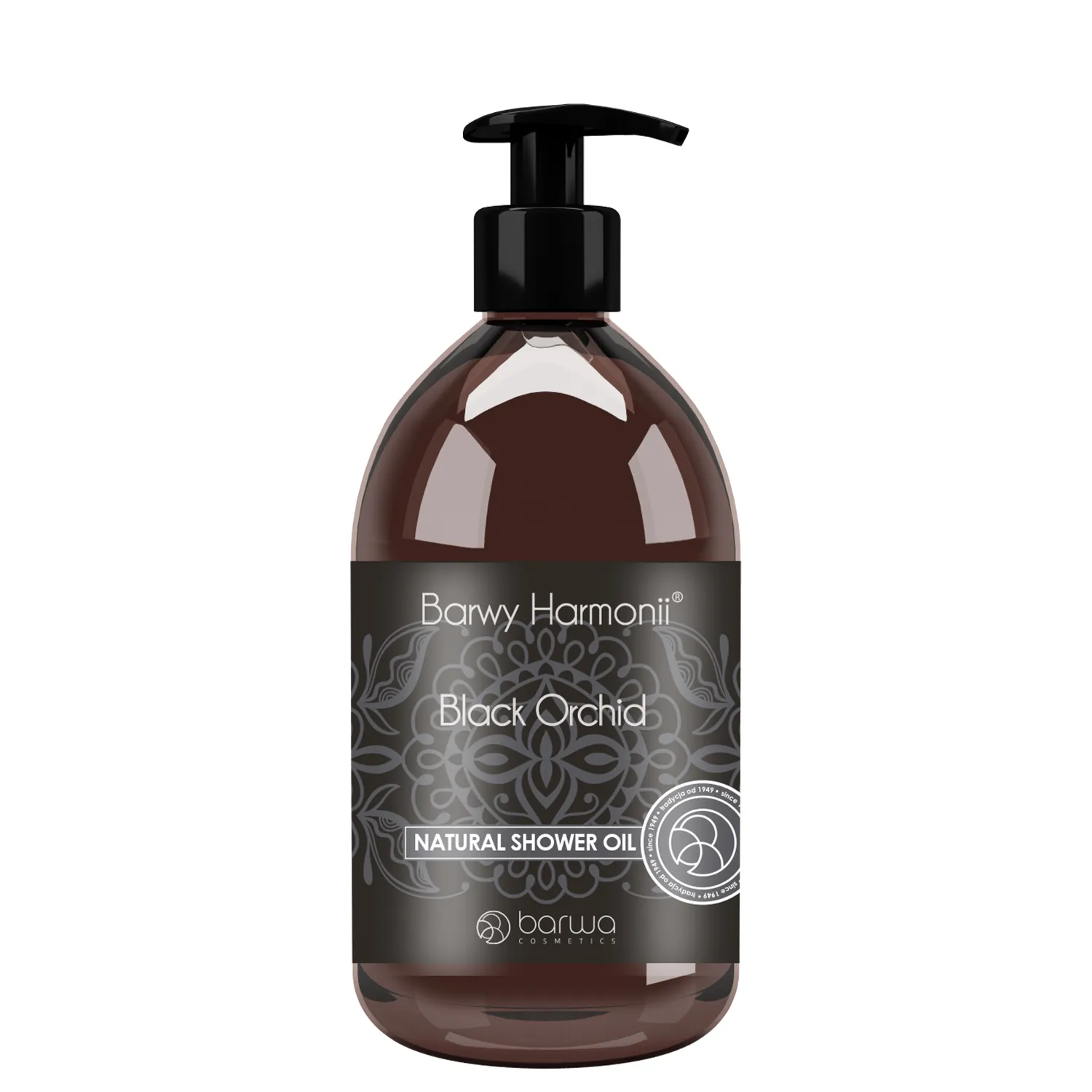 Barwa Barwy Harmonii olejek pod prysznic Black Orchid, 440 ml. Data ważności 31.05.2024