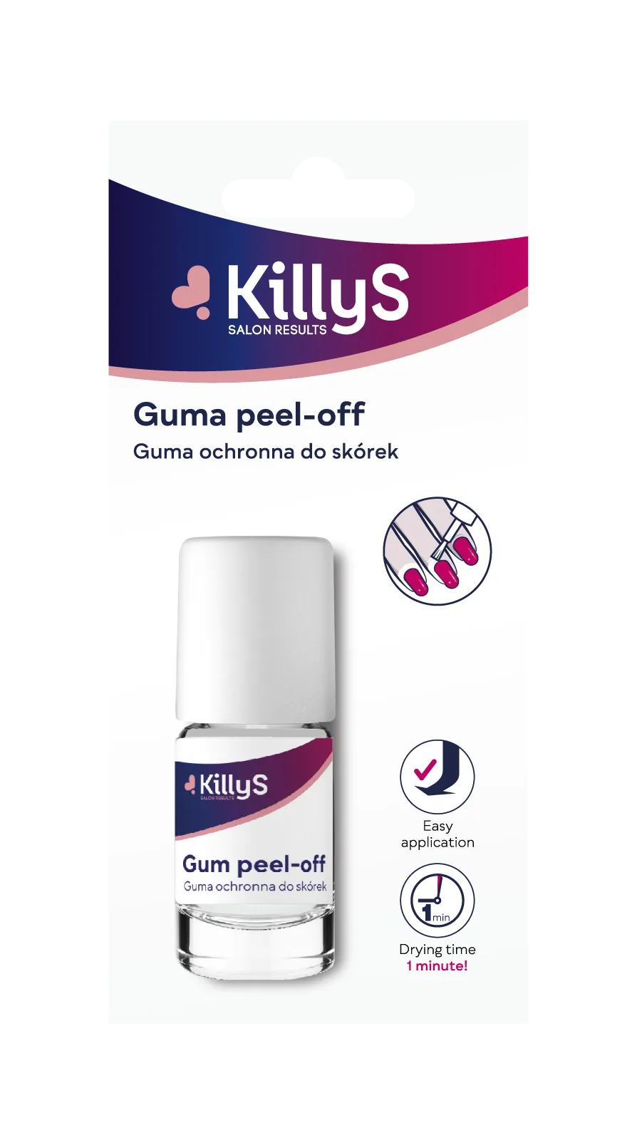 KillyS guma peel-off do paznokci, 10 ml