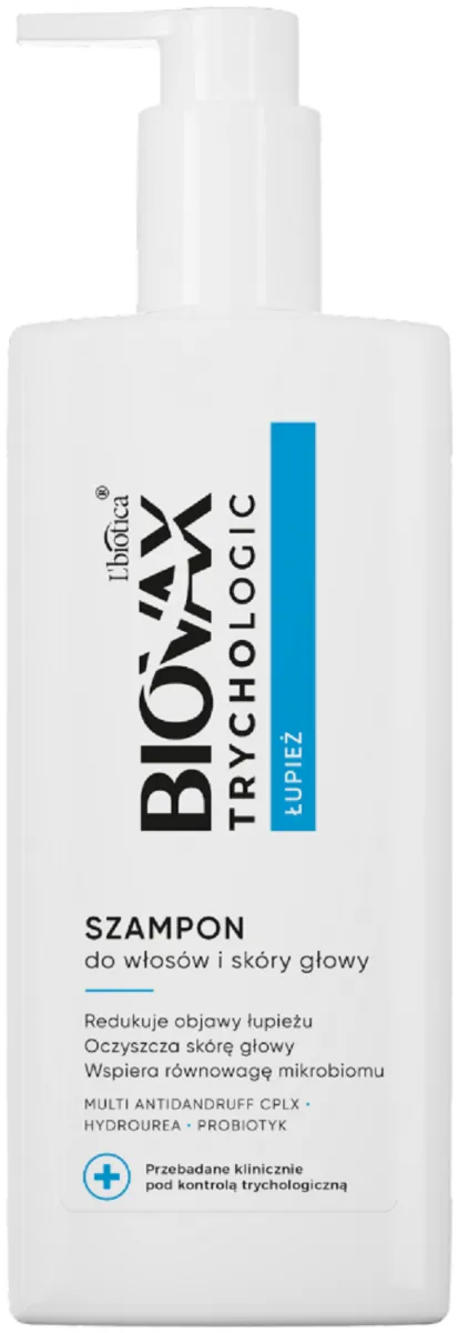 Biovax Trychologic Łupież szampon do włosów i skóry głowy, 200 ml