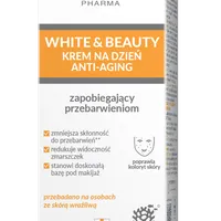 Floslek White & Beauty krem na dzień anti-aging zapobiegający przebarwieniom SPF 50+, 50 ml