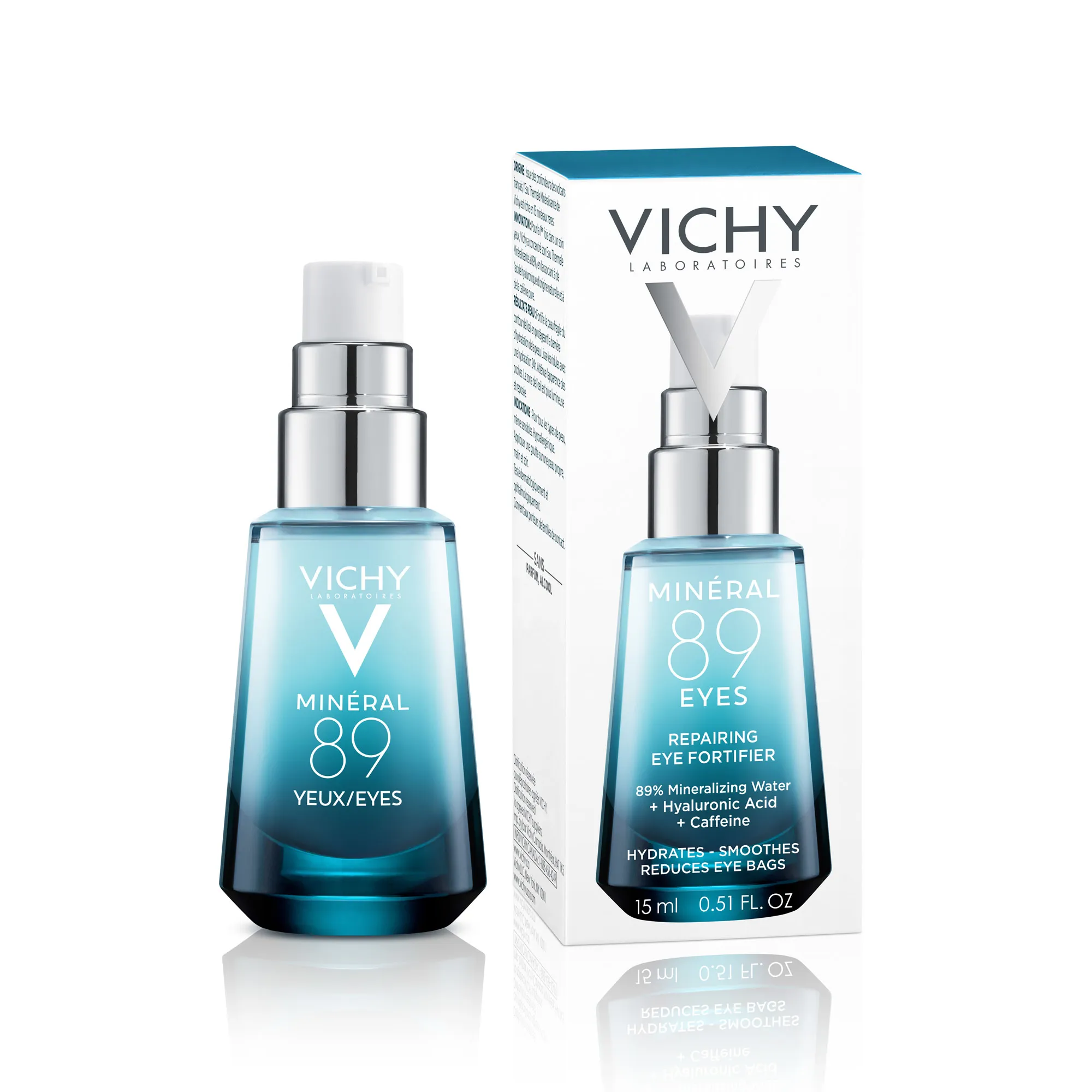 Vichy Mineral 89, krem nawilżająco-wzmacniający pod oczy, 15 ml 