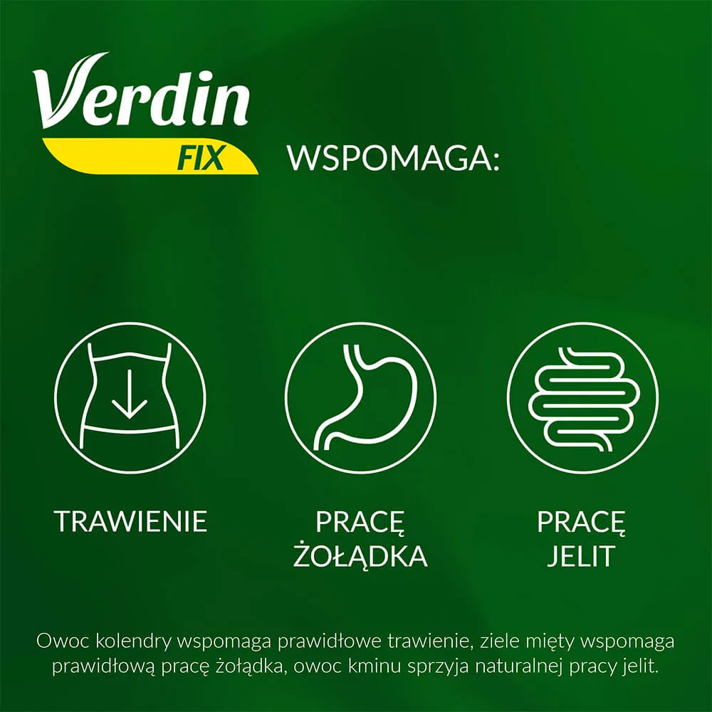 Verdin Fix z Earl Grey, suplement diety, 20 saszetek 