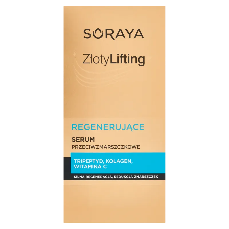 Soraya Złoty Lifting regenerujące serum przeciwzmarszczkowe 60+, 30 ml