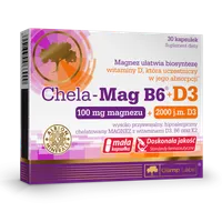 Olimp Chela-Mag B6+D3, suplement diety, 30 kapsułek
