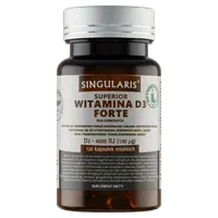 Singularis Superior Witamina D3 Forte 4000 IU, suplement diety, 120 kapsułek