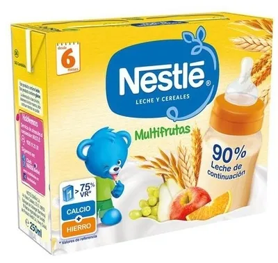 Nestle, Kaszka do picia wieloowocowa od 6 miesiąca życia, 2 x 250 ml