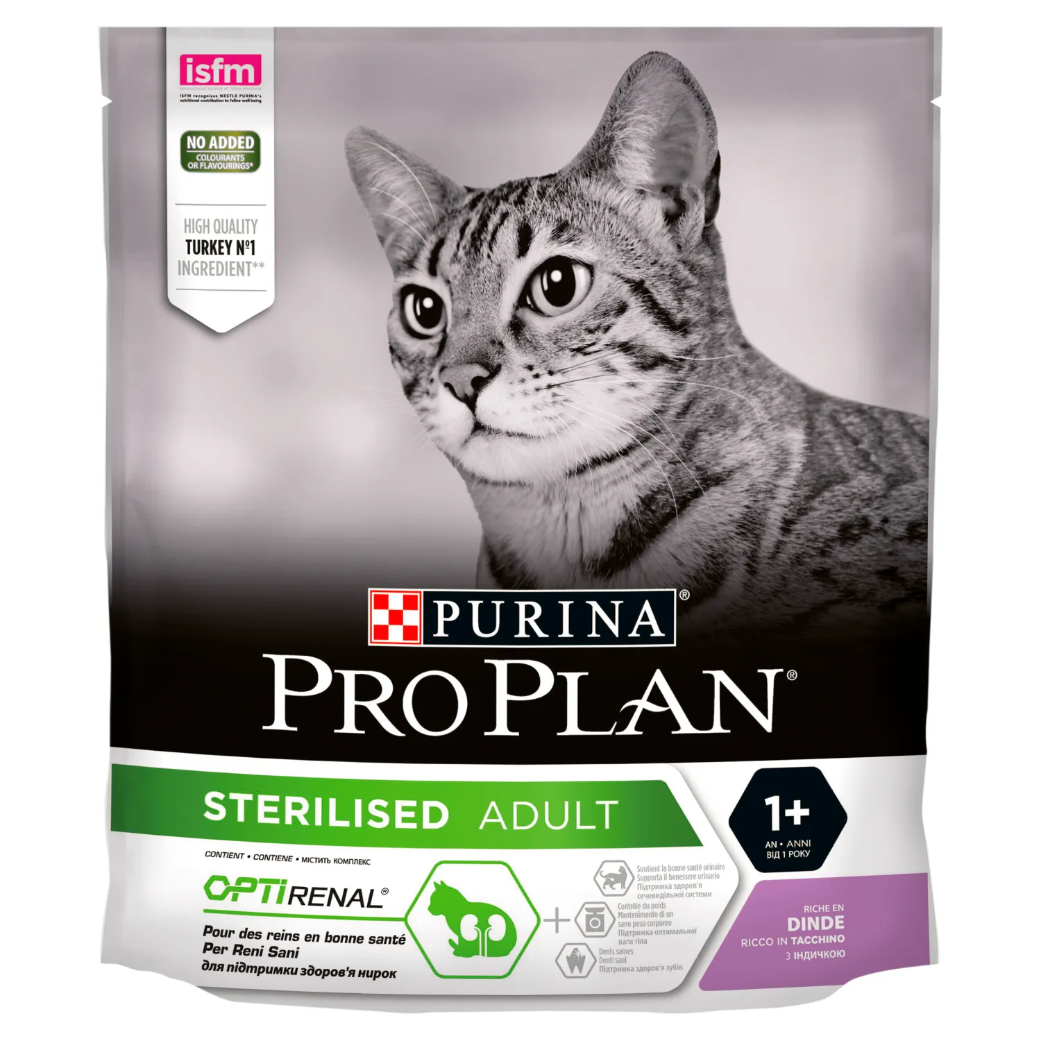 Purina PRO PLAN Sterilised Adult sucha karma dla kotów indyk, 400 g