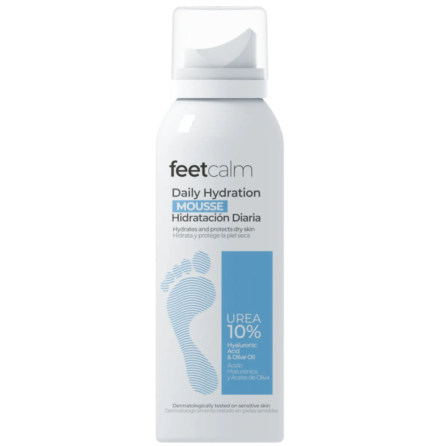 Feetcalm pianka do stóp nawilżająca mocznik 10%, 75 ml