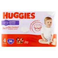 Huggies Pants, pieluchomajtki, rozmiar 4, 9-14 kg, 36 sztuk