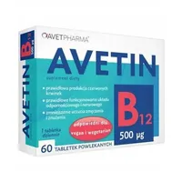 Avetin witamina B12 500 mcg, 60 tabletek
