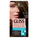 Schwarzkopf Gliss Color Farba do włosów do włosów nr 6-0 Naturalny jasny brąz, 1 szt.