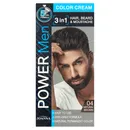 Joanna Power Men Color farba do włosów i brody natural brown 04, 100 g