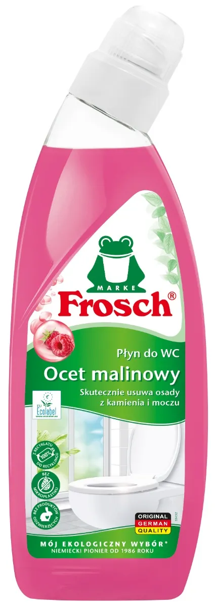 Frosch płyn do WC ocet malinowy, 750 ml