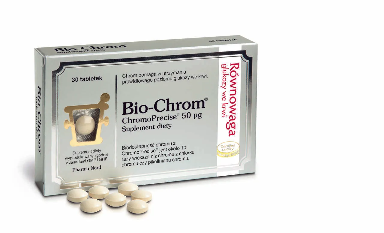 Bio-Chrom, suplement diety, 30 tabletek