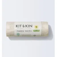 Kit & Kin Naturally Clean Worki biodegradowalne na zużyte pieluszki, 60 szt.