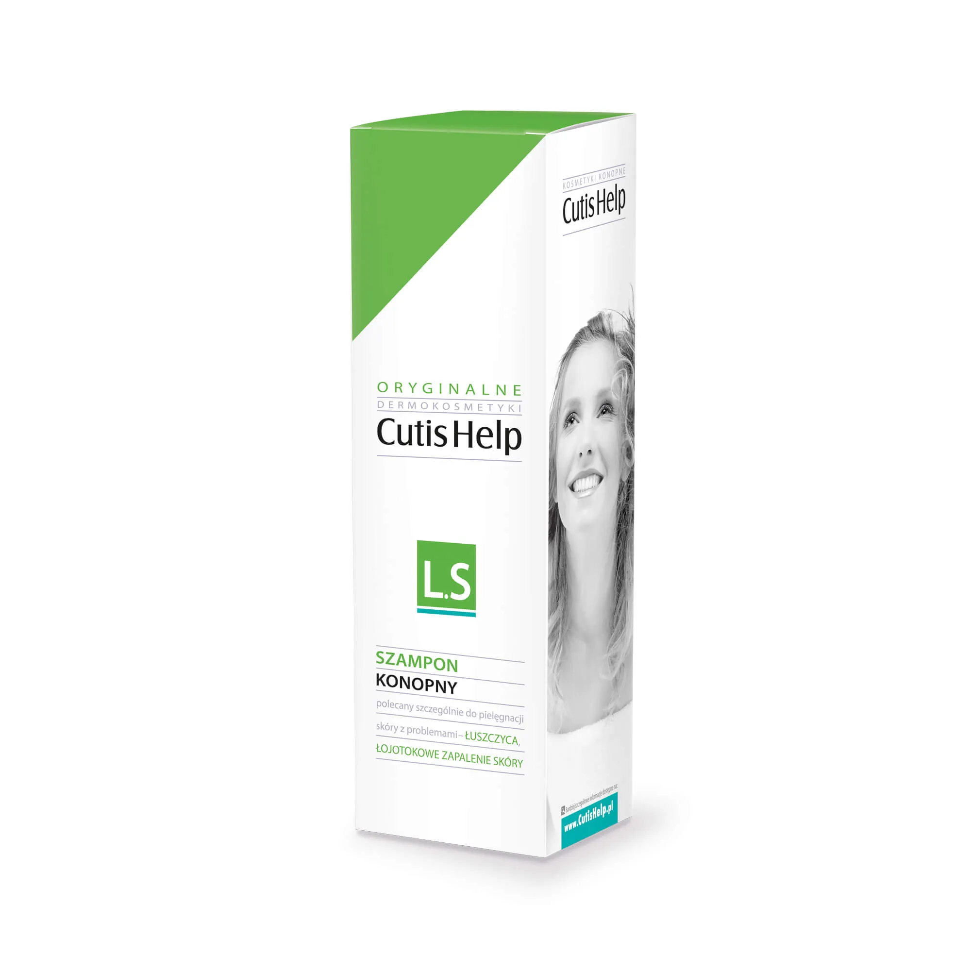Cutishelp Activ-Squa, szampon konopny do mycia i pielęgnacji skóry z objawami łuszczycy, 200 ml