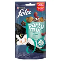 Felix Party Mix Ocean Mix Przekąski o smaku łososia, dorsza i pstrąga, 60 g