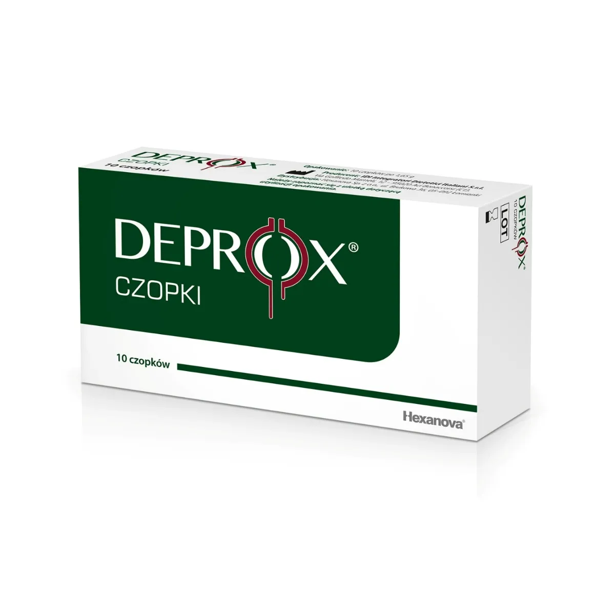 Deprox® czopki, 10 sztuk