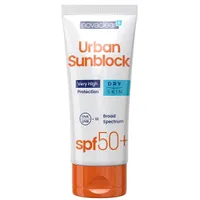 Novaclear Urban Sunblock, krem ochronny do twarzy SPF 50+, skóra sucha, 40 ml