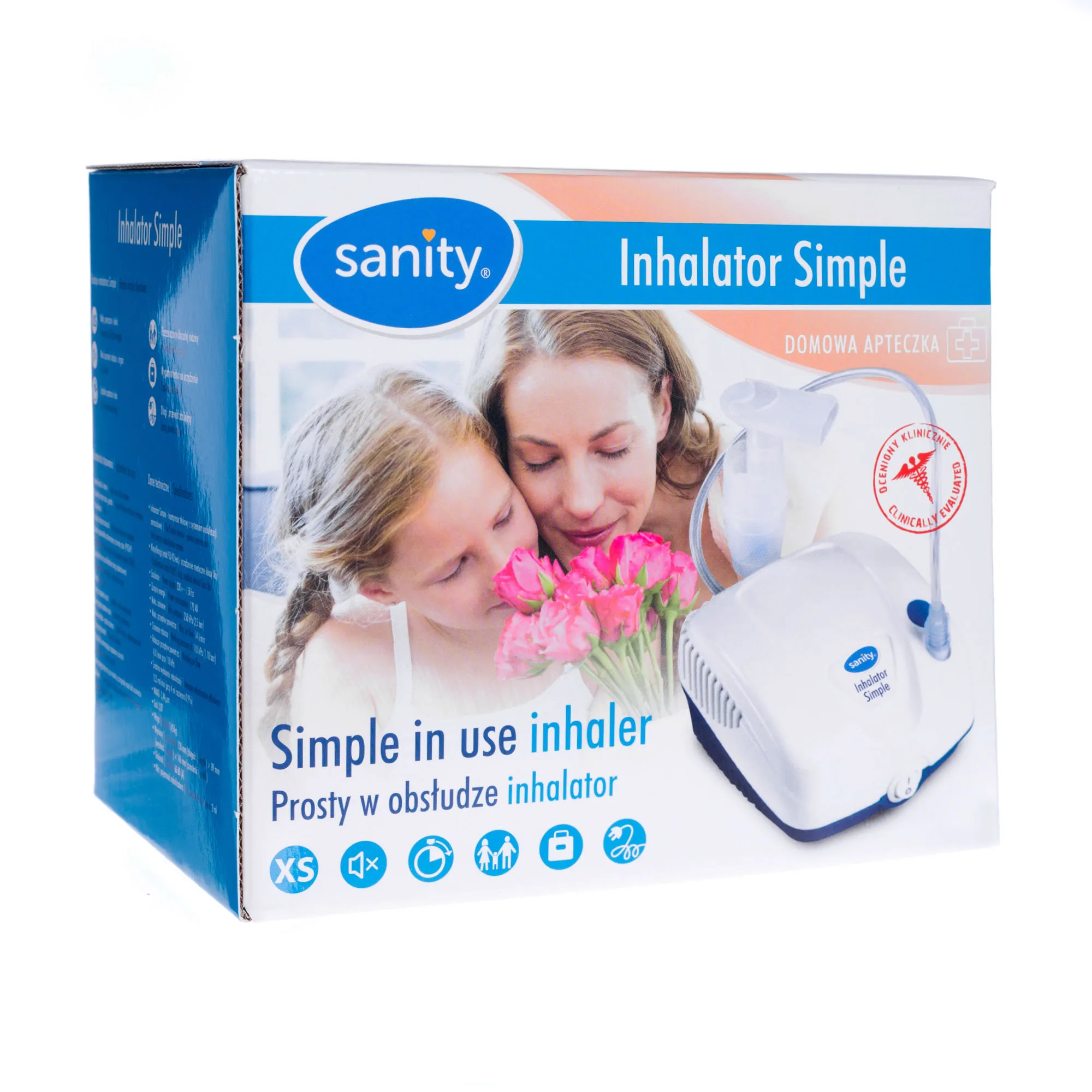 Inhalator Sanity Smart&Easy , inhalator 1 sztuka.