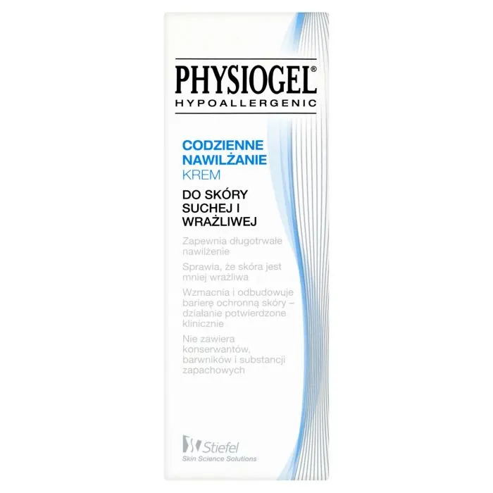 Physiogel Hypoallergenic, krem do skóry suchej i wrażliwej, 75 ml