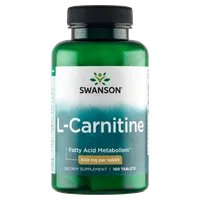 Swanson L-Karnityna, 500mg, suplement diety, 100 tabletek