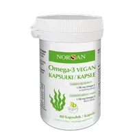 Norsan Omega-3 Vegan Kapsułki, 80 kapsułek