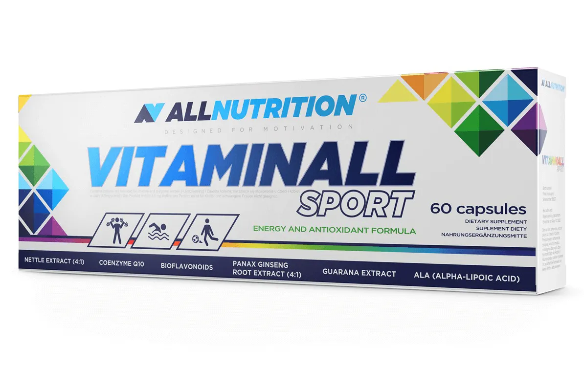 Allnutrition Vitaminall Sport, suplement diety, 60 kapsułek