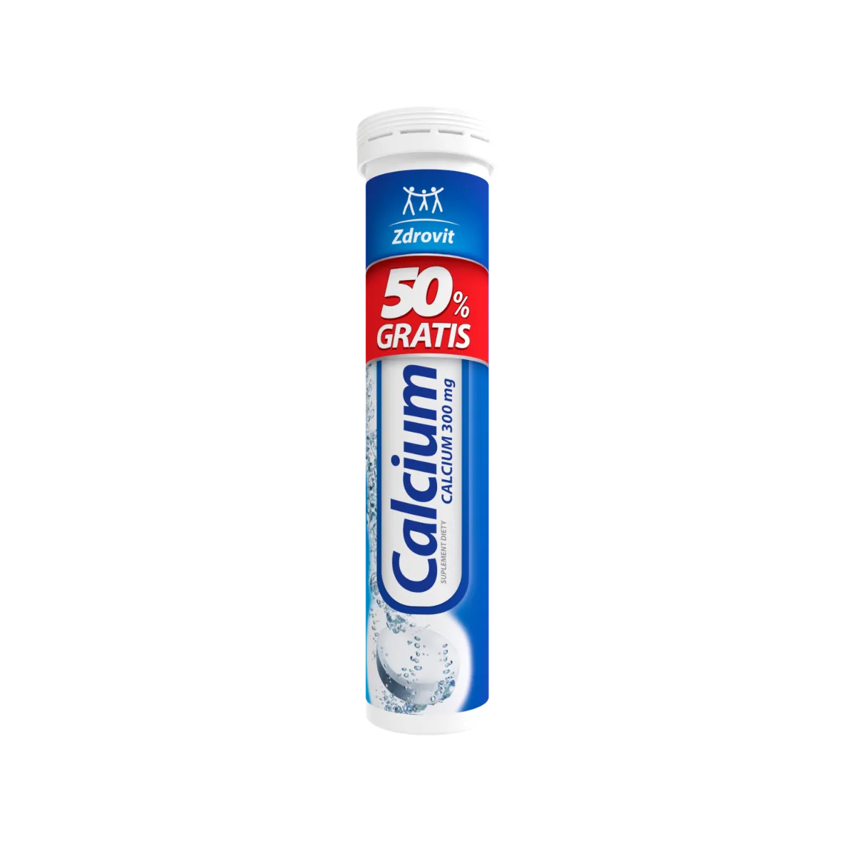Zdrovit Calcium, suplement diety, 20 tabletek musujących