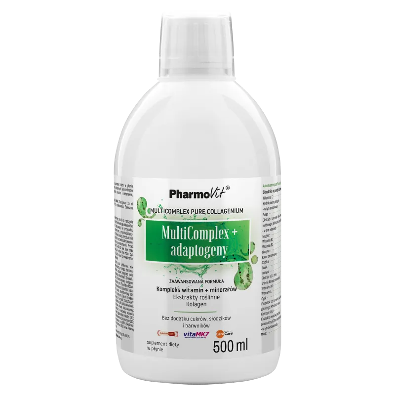 Pharmovit Multicomplex + Adaptogeny, suplement diety, 500 ml