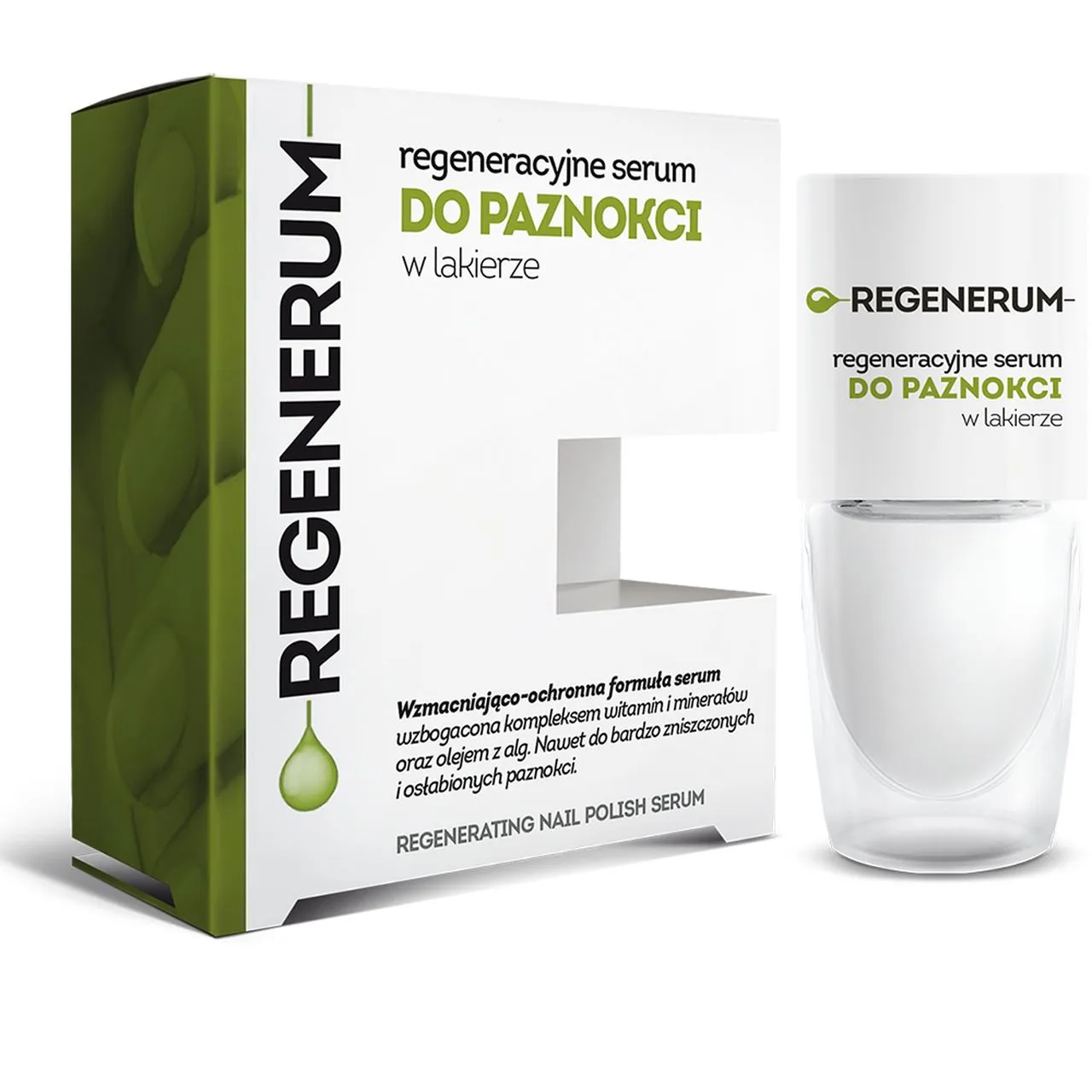 Regenerum, regeneracyjne serum do paznokci, lakier, 8 ml