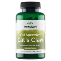 Swanson Cat's Claw, suplement diety, 100 kapsułek