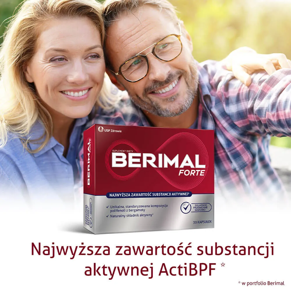 Berimal Forte, suplement diety, 30 kapsułek 