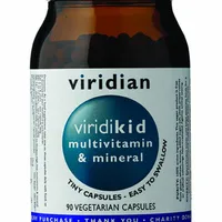 Viridian Viridikid Witaminy i Minerały, suplement diety, 90 kapsułek