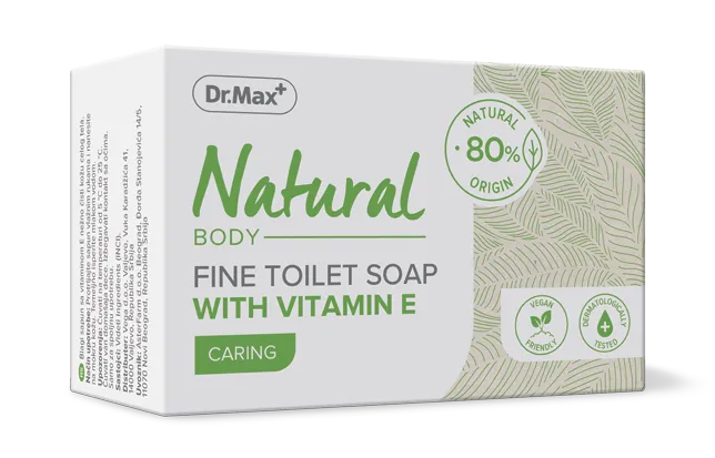 Natural Body Dr.Max, mydło z witaminą E, 90 g