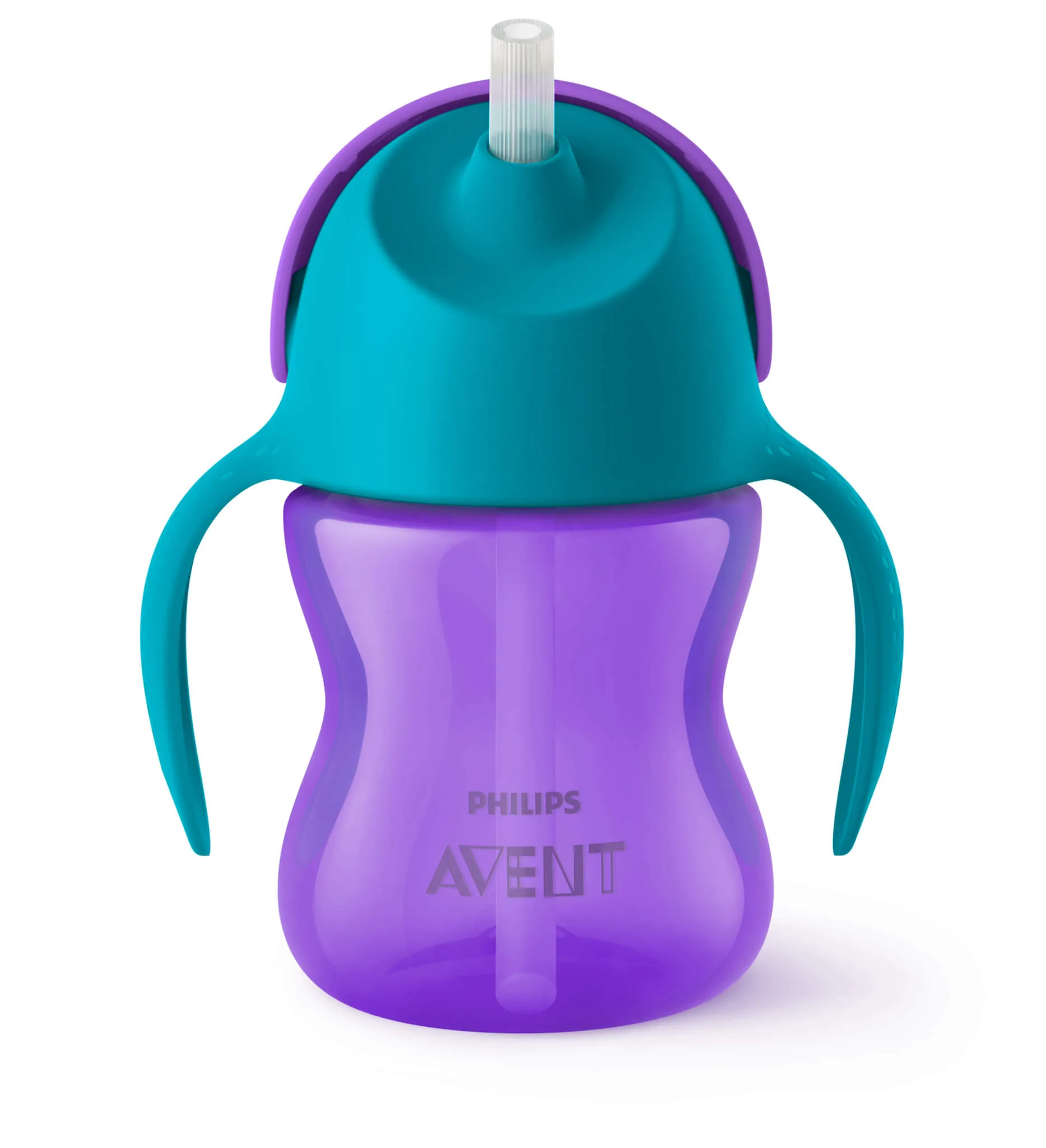 Avent, kubek ze słomką 9m+ Girl SCF796/02, 200 ml