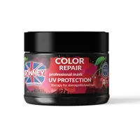 RONNEY Color Repair Cherry UV Protection Maska do włosów farbowanych wiśniowa, 300 ml