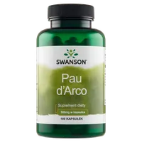 Swanson Pau d`Arco, suplement diety, 100 kapsułek