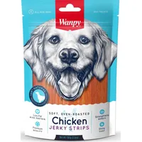 Wanpy Chicken Jerky Strips przysmak dla psa delikatne paseczki kurczaka, 100 g
