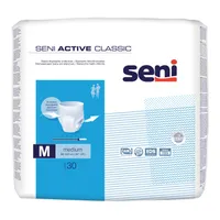 Seni Active Classic, elastyczne majtki chłonne, medium 80-110 cm, 30 sztuk