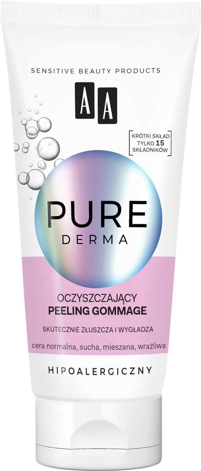 AA Pure Derma oczyszczający peeling gommage, 75ml
