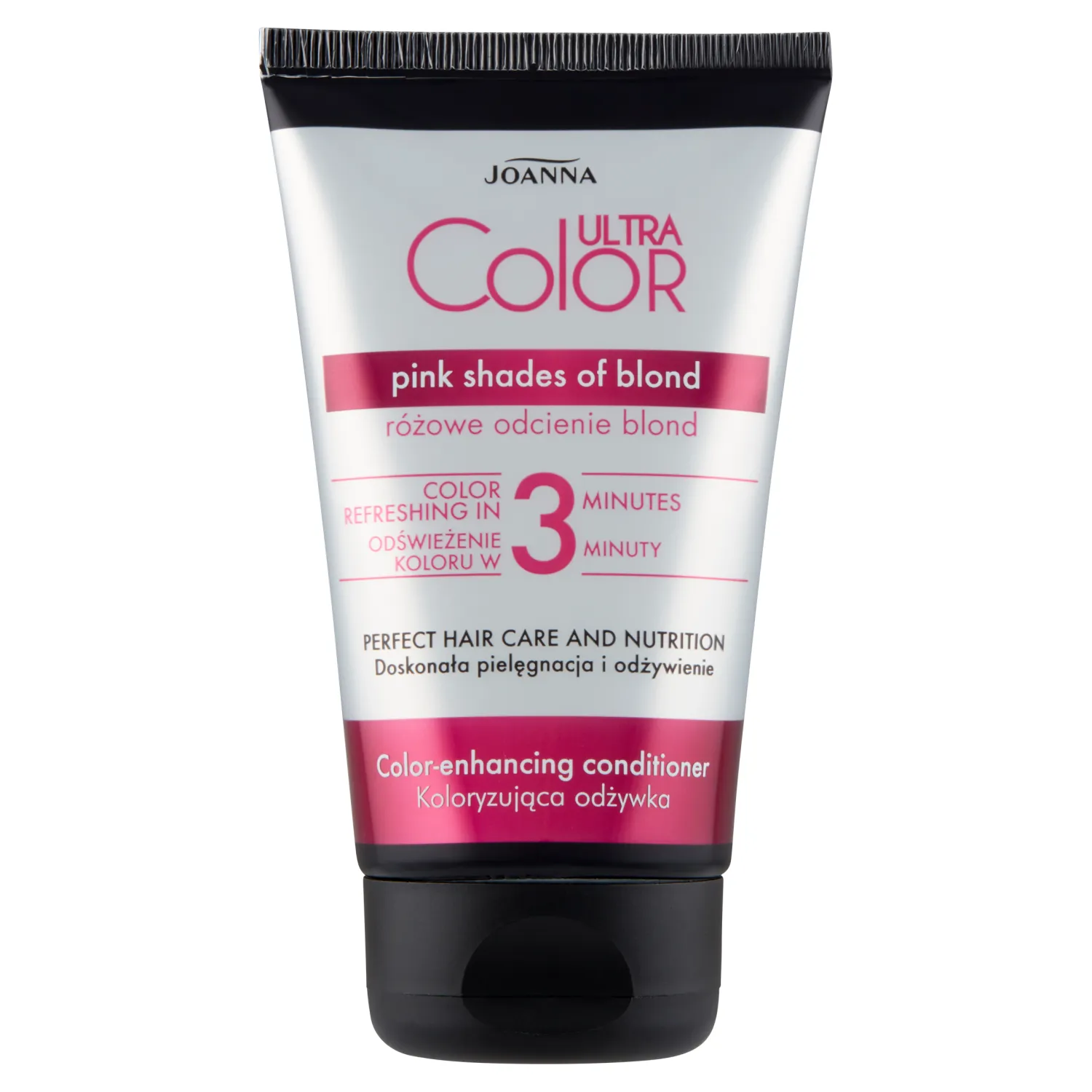 Joanna Ultra Color odżywka koloryzująca różowe odcienie blond, 100 g