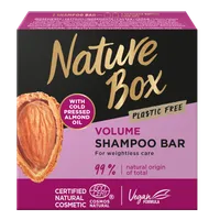 Nature Box Volume Szampon do włosów w kostce Migdał, 85 g