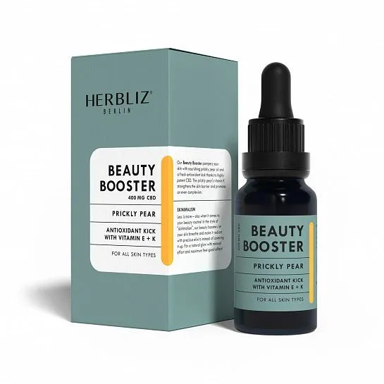 HERBLIZ Beauty Booster serum do twarzy z opuncją figową, 15 ml. Data ważności 31.05.2023