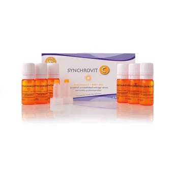 Synchroline Synchrovit C, skoncentrowane serum liposomowe, 6 ampulek x 5 ml 