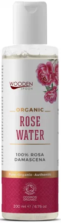 Wooden Spoon Organiczna woda kwiatowa z róży damasceńskiej, 200 ml