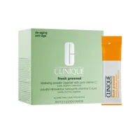 Clinique Fresh Pressed Renewing Powder Cleanser With Pure Vitamin C puder do oczyszczania twarzy w saszetkach, 28 x 0,5 g