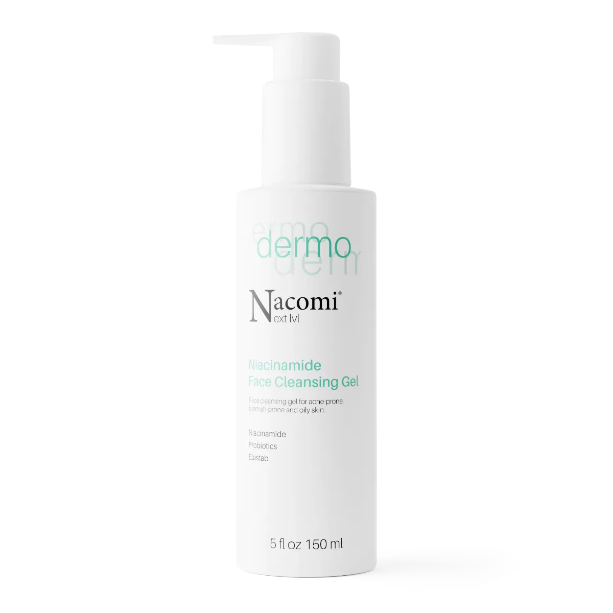 Nacomi Next Level Dermo oczyszczający żel do mycia twarzy, 150 ml